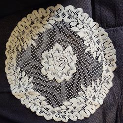  3 Lace Doilies 