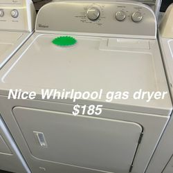 Nice Whirlpool Gas Dryer 