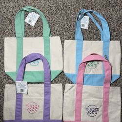 Trader Joe’s Pastel Tote Bags