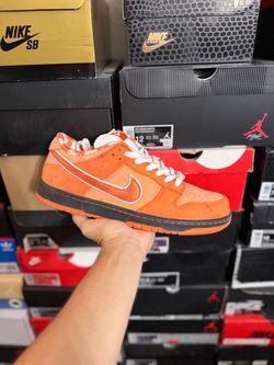 Nike SB Dunk Low Concepts Orange Lobster size 12 VNDS