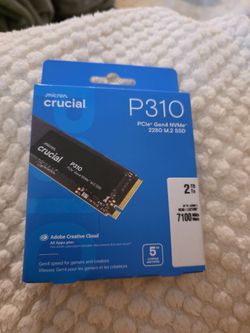 Crucial 2tb P310 gen 4 nvme 2280 m.2 SSD
