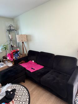 Black Sectional Sofa