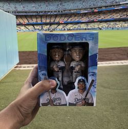 Dodgers Miguel Vargas James Outman Bobblehead SGA 8/31/23