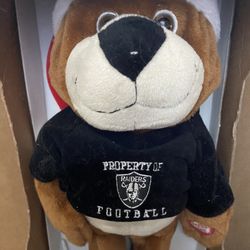 Raiders Christmas Bear