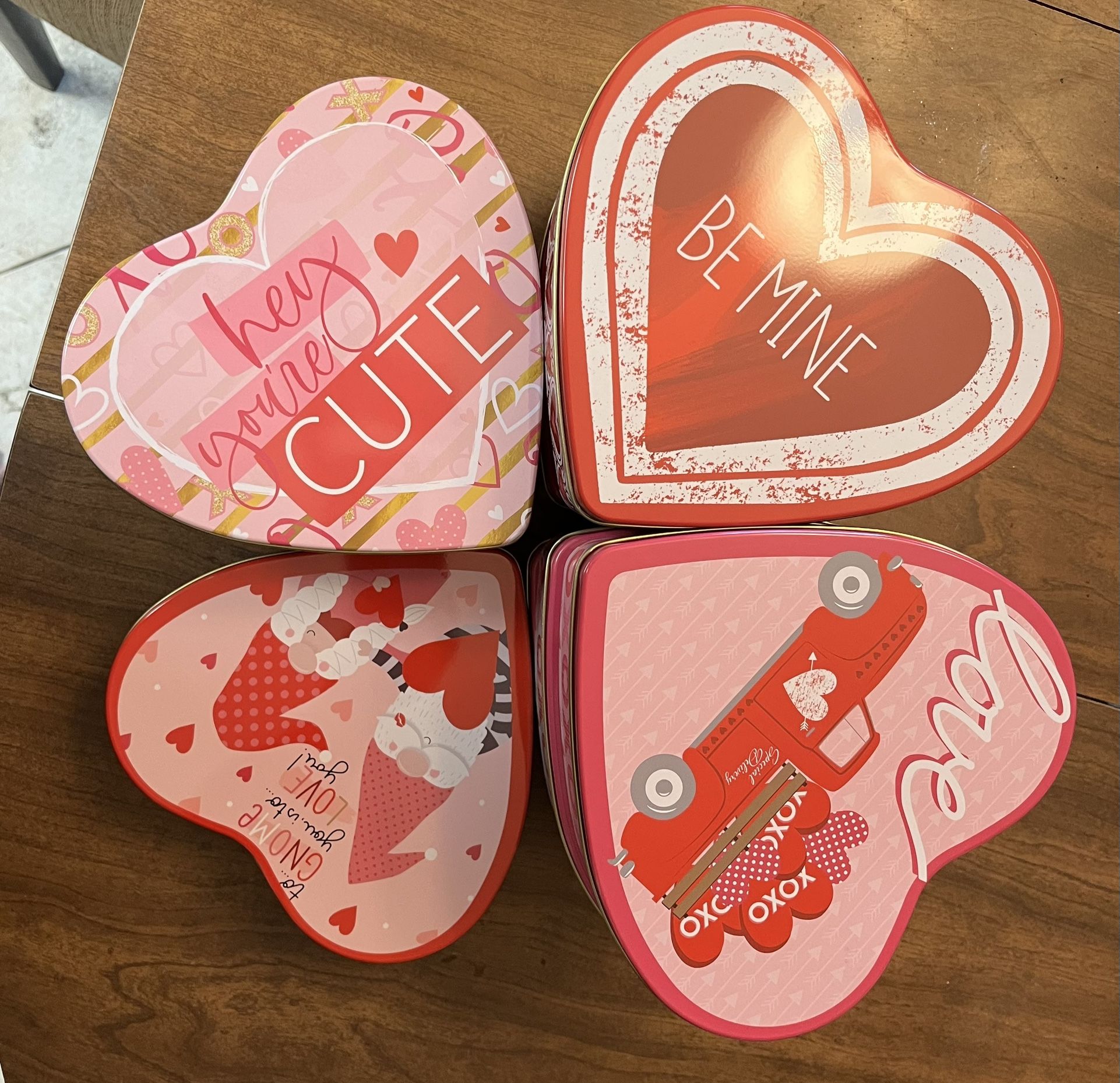 Valentine’s Tins and Boxes