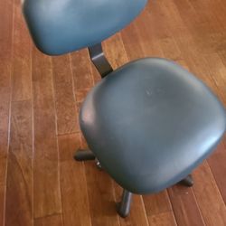 leather adjustable office chair seat