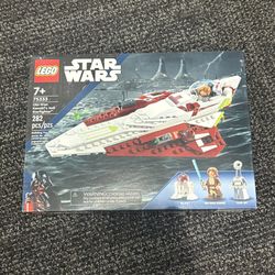 Lego Star Wars Obi-wan Kenibi Jedi Star Fighter 75333 
