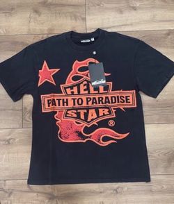 Brand New Hellstar Black Tour Tee with tags attached.