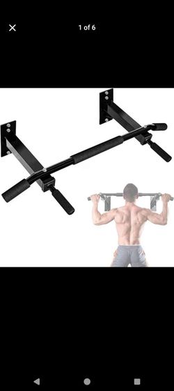 Yes4All Wall Mounted Pull Up Bar
Multiple Grip Positions Support Pull-Ups, Chin-Ups & Upper Body Strength Training