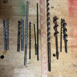 Masonry And Auger Drill Bits