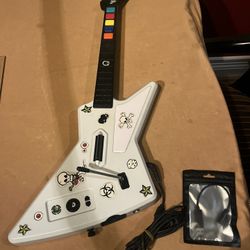 Guitar Hero Xplorer Xbox 360 Red Octane Wired Controller No Strap Tested