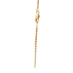 14k Yellow Gold Rope 9-inch Bracelet / Ankle Bracelet 2.6 Grams 11060152