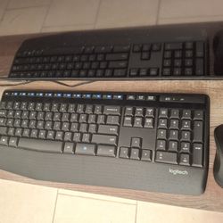 Wireless Keyboard w/ wireless mouse