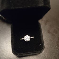 Moissanite Ring