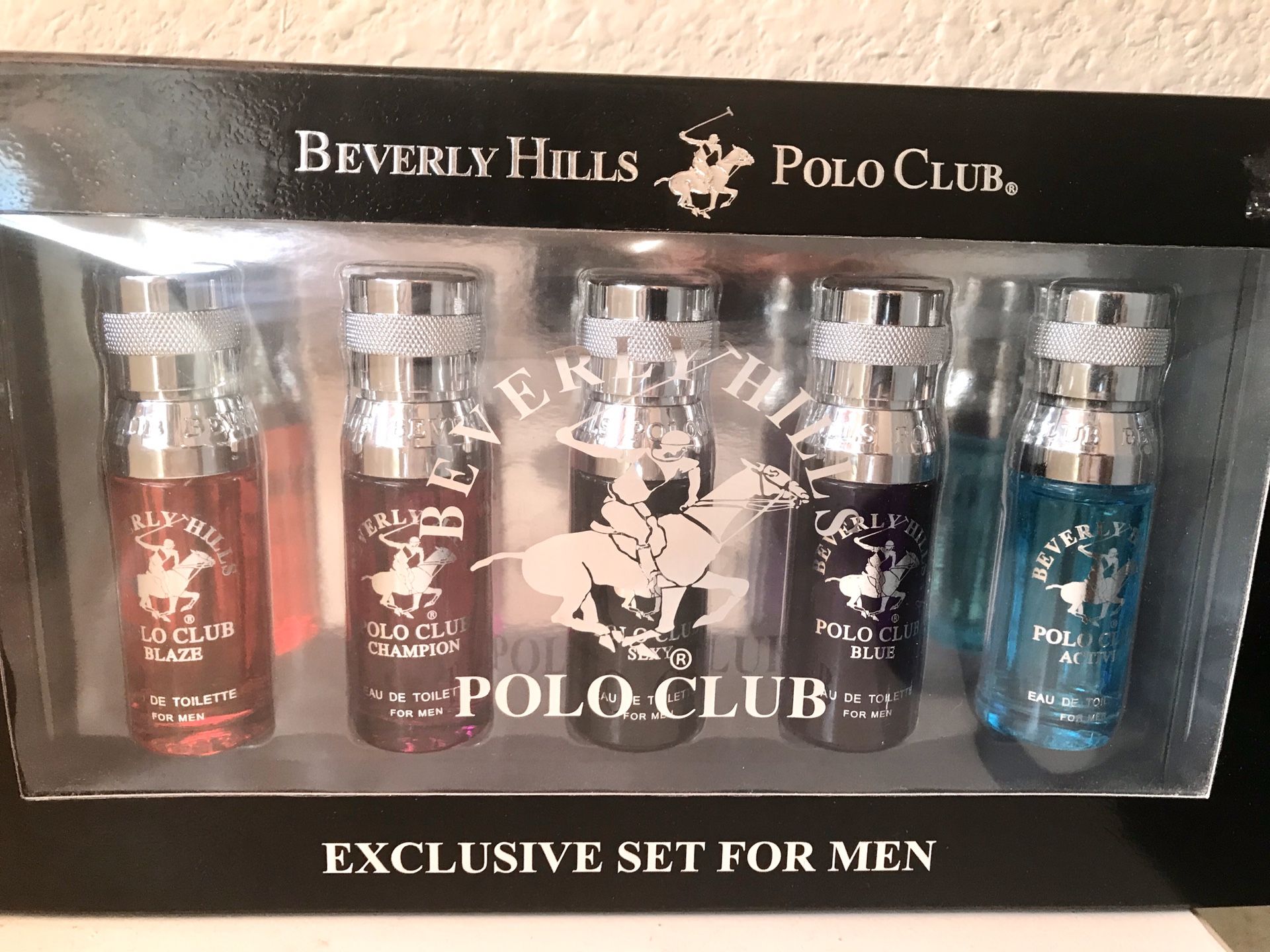 Polo club men’s fragrances kit cologne