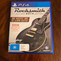 Rocksmith PS4  With Cord