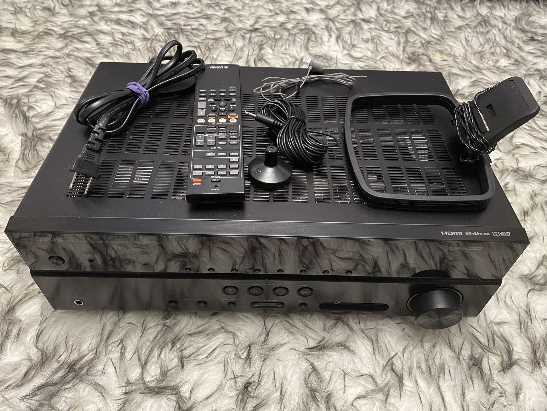 Yamaha RX-377 5.1 Channel HD Home Theater AV Receiver