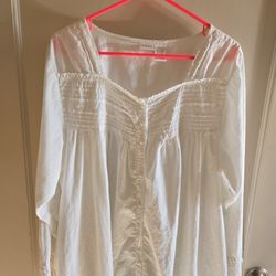 Plus Vintage Cotton Nightgown 