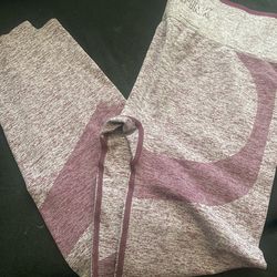 Pink Seamless Leggings