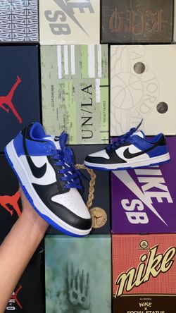 Nike Dunk Low iD Custom (Travis Low) 8.5M DS W/ OFF-WHITE Laces