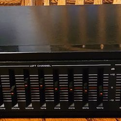 Fisher EQ-273 9 Band Graphic Equalizer