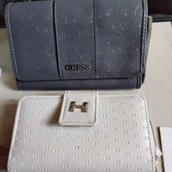 Guess Wallet And Brand New Halstec Wallet 
