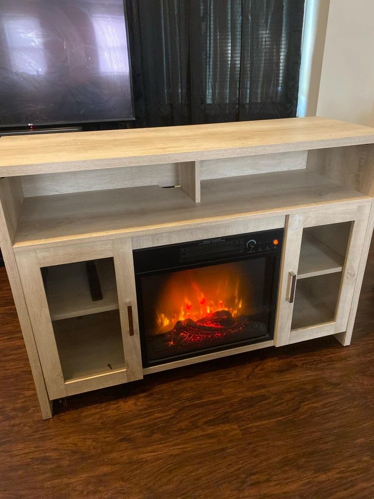 Tv Stand With Electric Fireplace