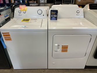 Amana Washer & Dryer Set Read Description