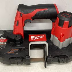 MILWAUKEE 2429-20 M12 12V Cordless Sub-Compact Band Saw (Tool-Only)