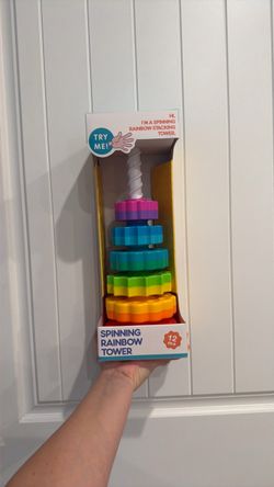 Baby Rainbow spinning tower