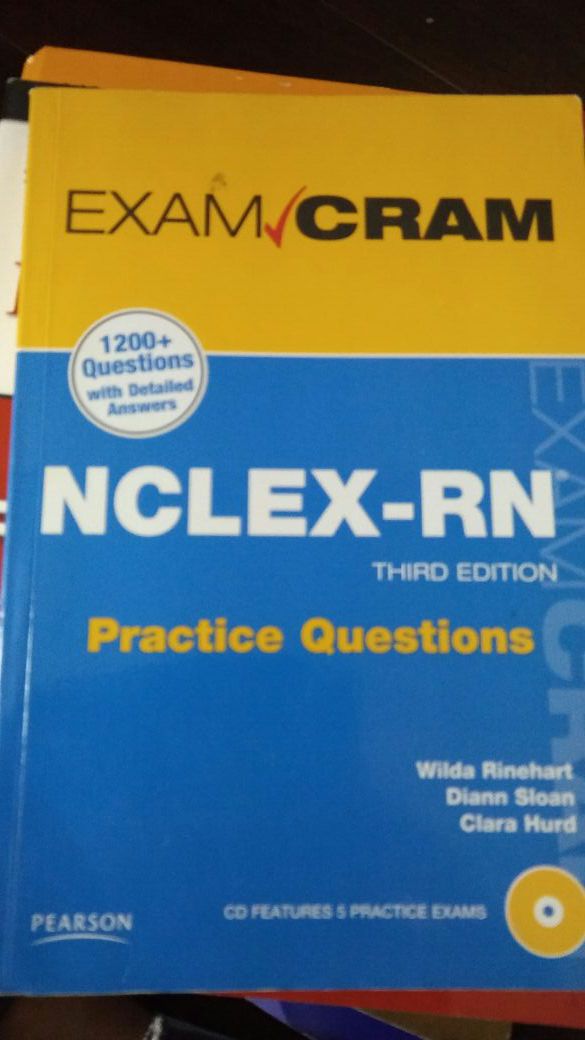 NCLEX-RN practice questions book