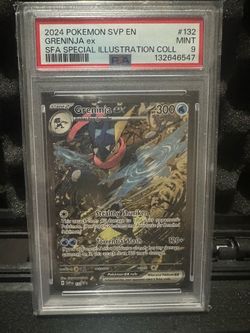 Greninja EX Promo PSA 9