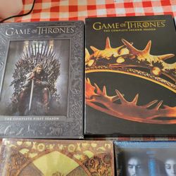 Game of thrones
Season 1, 2, 3, 4
DVD BOX SETS
$45 for all 4