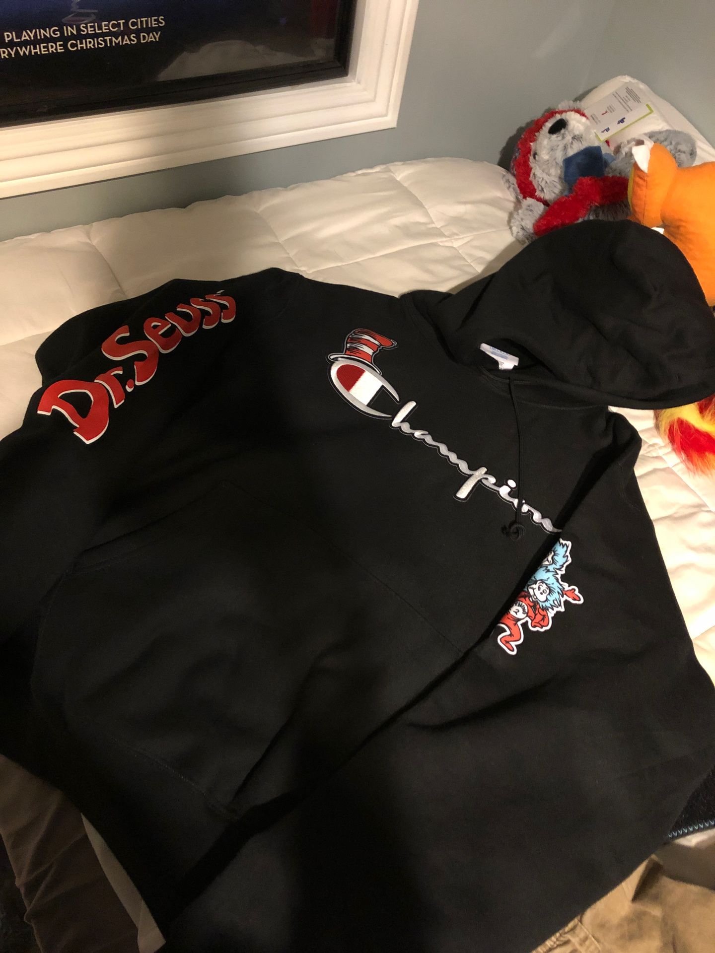 Champion Dr Seuss Hoodie Jacket Medium