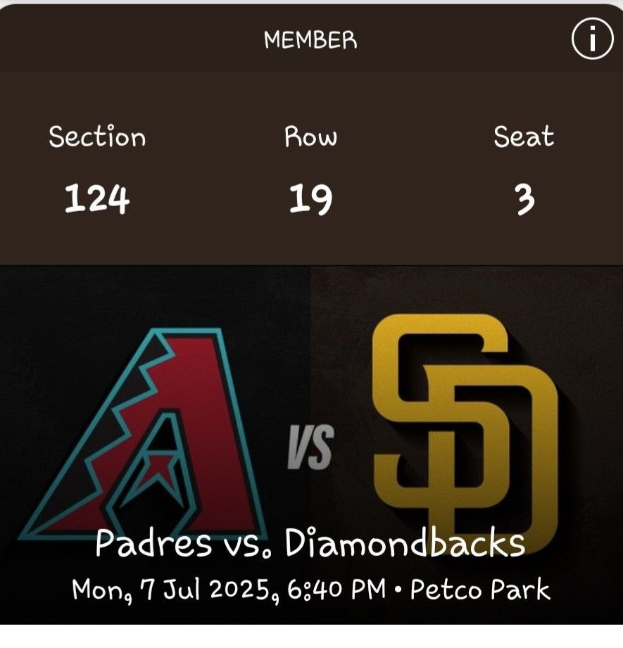 Padres Tickets
