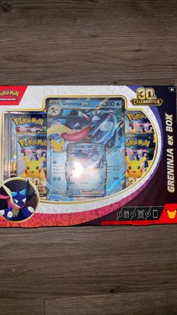 Pokemon Tcg 30th Celebration Greninja ex Box