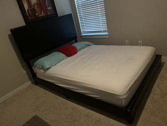 Bed Frame With Headboard 