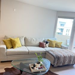 Sectional Sofa Extended Chaise