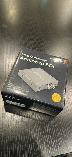 Blackmagic Mini Converter Analog to SDI