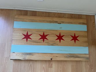 Chicago Flag Wall Art