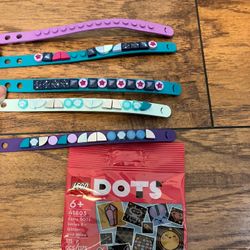 Lego Dots Bracelets And Extra Pieces
