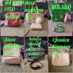 Designer Purses And Backpack 