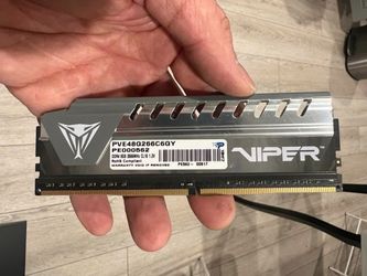Tested Patriot 8GB (1x8GB) UDIMM Desktop Memory 2666 MHz