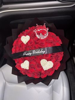 Ramo Buchon Roses Flower Bouquet