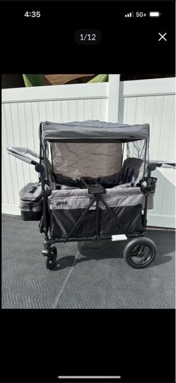 Jeep/ Jeep Wrangler Deluxe 4 Seater/ Wagon/ Stroller/ Beach/ Kids/ Toys/ Sports/ Travel/ New