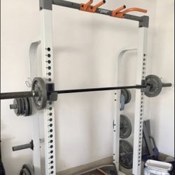 squat And Pull Up Fitness Gear Pro Half Rack