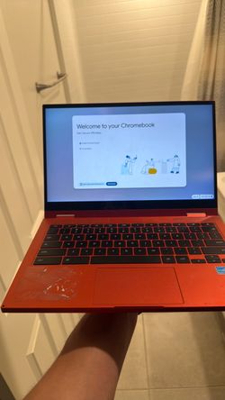 Samsung Red Laptop