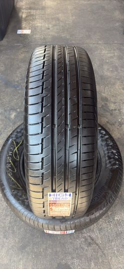 235/65/18 CONTINENTAL PREMIUN CONTACT (2 TIRES ONLY USED)