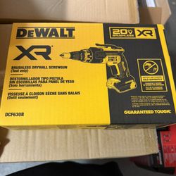 DEWALT XR 20V MAX Lithium-Ion Cordless Brushless Screw Gun (Tool Only