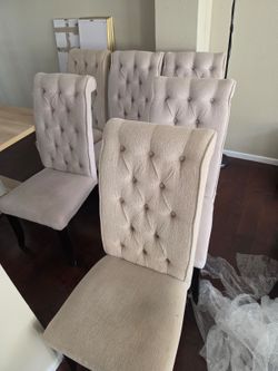 6 Dining chairs